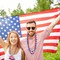 50 Pcs 4th of July Beads Necklaces Bulk, Metallic Red Bule Silver Patriotic Star Bead Necklaces for 4th of July Decoration